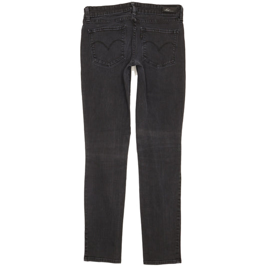 Levi's Demi Curve Women Black Skinny Slim Stretch Jeans W29 L31