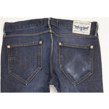 Levi's 519 Men Blue Straight Slim Stretch Jeans W34 L33