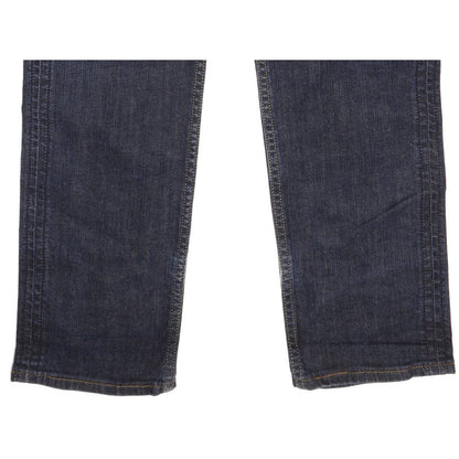 Levi's 519 Men Blue Straight Slim Stretch Jeans W34 L33