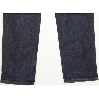 Levi's 519 Men Blue Straight Slim Stretch Jeans W34 L33