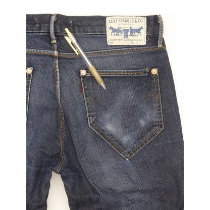 Levi's 519 Men Blue Straight Slim Stretch Jeans W34 L33