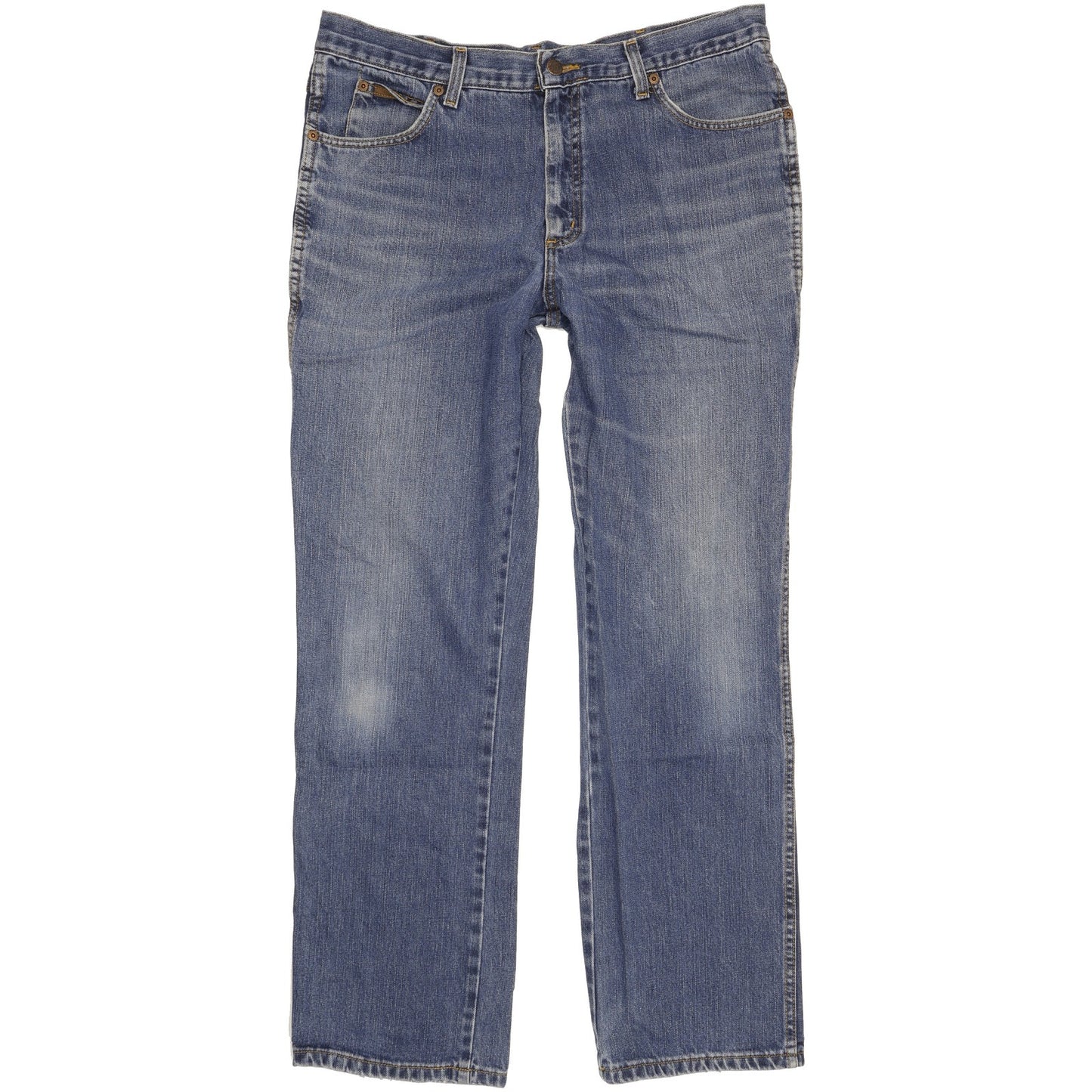 Wrangler Ohio Men Blue Straight Regular Jeans W36 L32