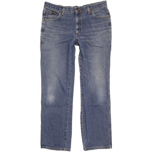 Wrangler Ohio Men Blue Straight Regular Jeans W36 L32