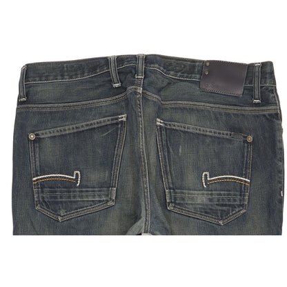 G-Star Men Blue Straight Regular Jeans W36 L26