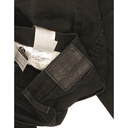 Levi's 512 Men Black Tapered Slim Stretch Jeans W30 L31