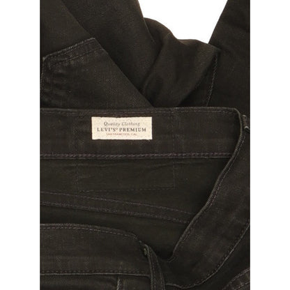 Levi's 512 Men Black Tapered Slim Stretch Jeans W30 L31