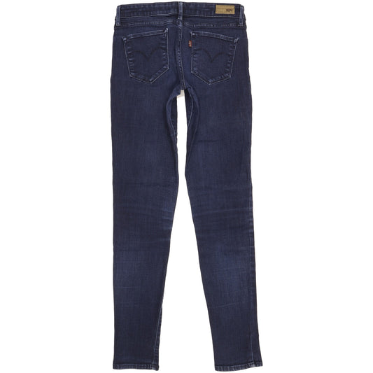 Levi's Demi Curve Women Blue Skinny Slim Stretch Jeans W27 L33