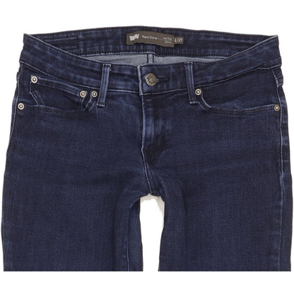 Levi's Demi Curve Women Blue Skinny Slim Stretch Jeans W27 L33
