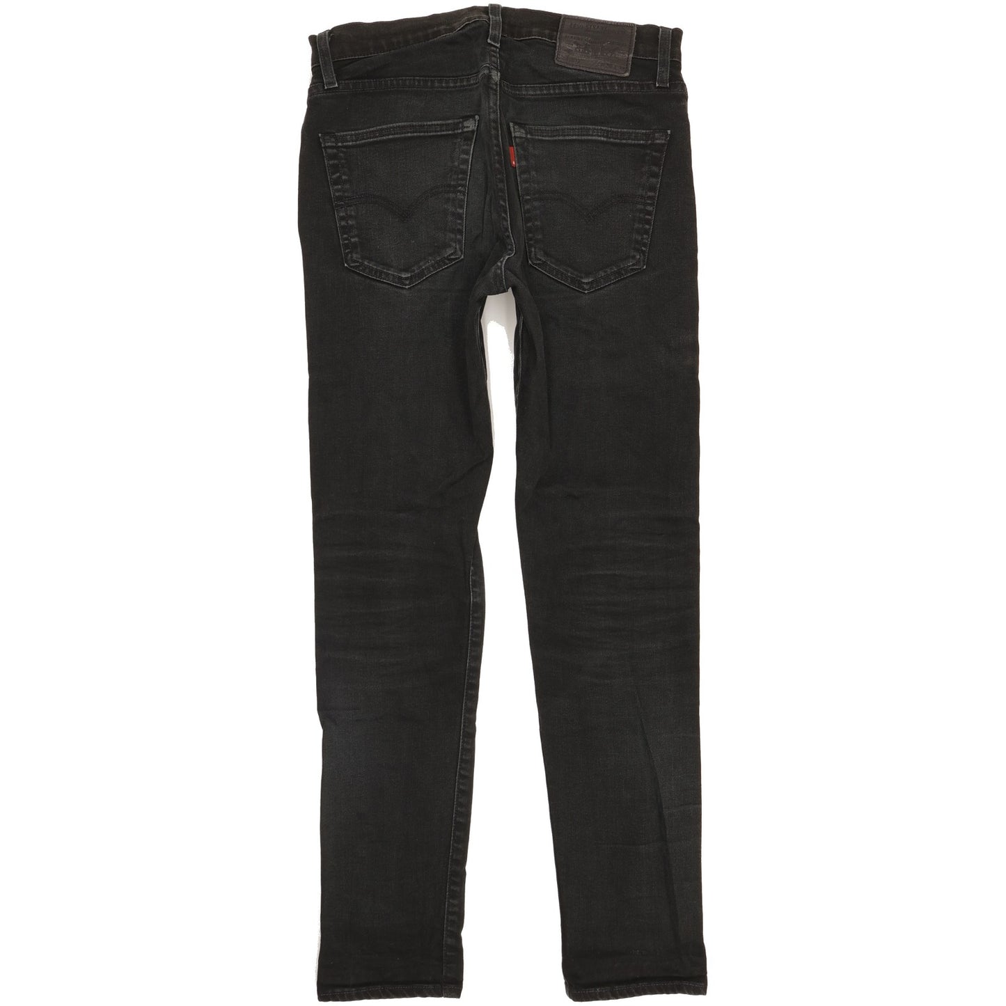 Levi's 512 Men Black Tapered Slim Stretch Jeans W30 L30