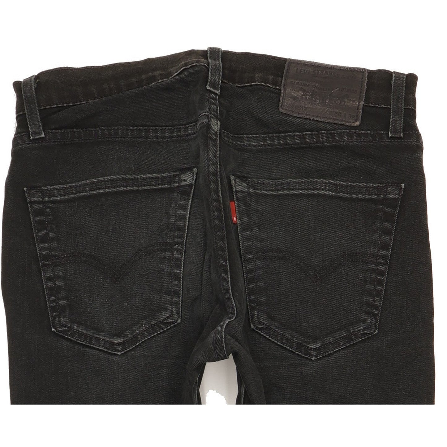 Levi's 512 Men Black Tapered Slim Stretch Jeans W30 L30
