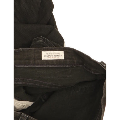 Levi's 512 Men Black Tapered Slim Stretch Jeans W30 L30