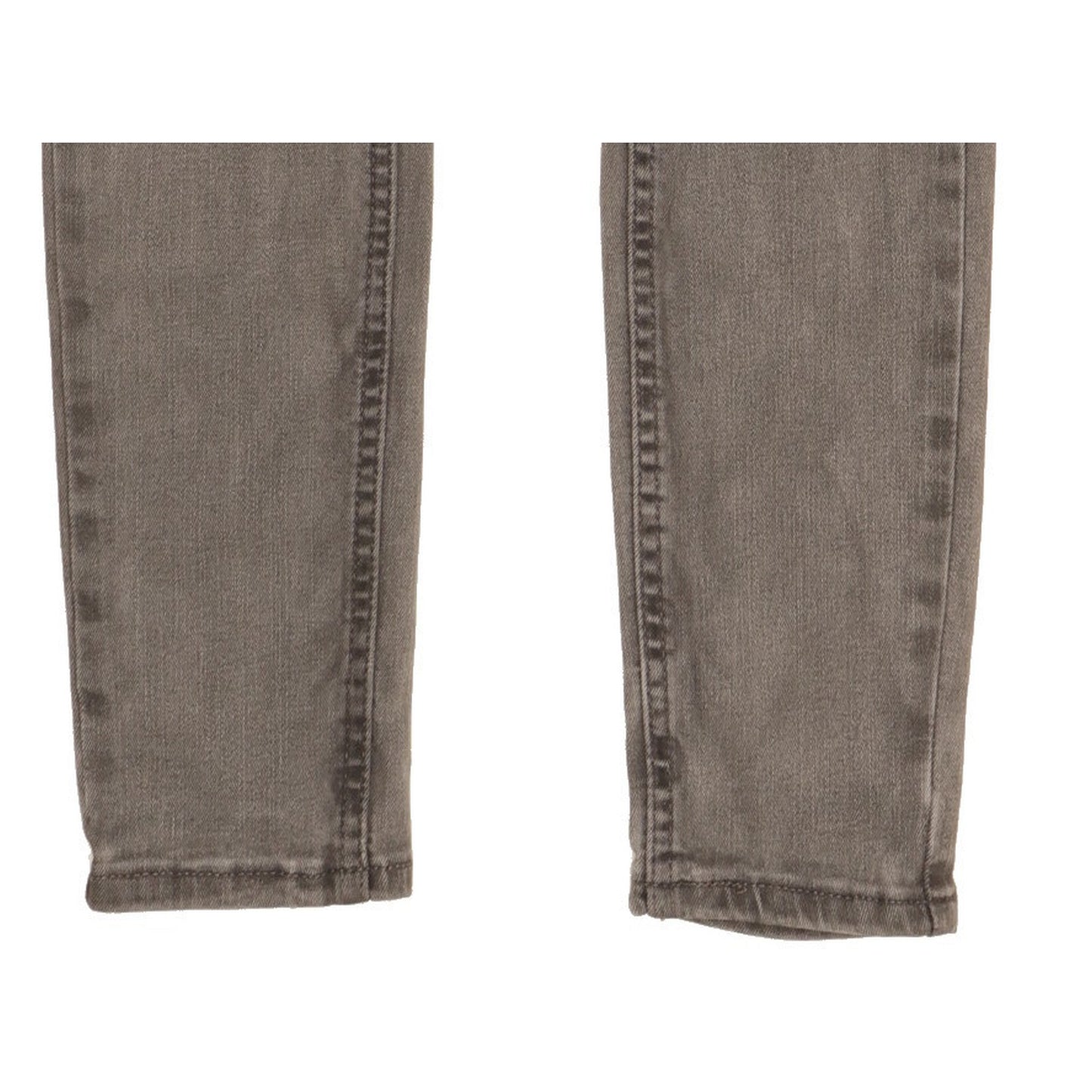 Levi's 710 Super Women Grey Skinny Slim Stretch Jeans W25 L31