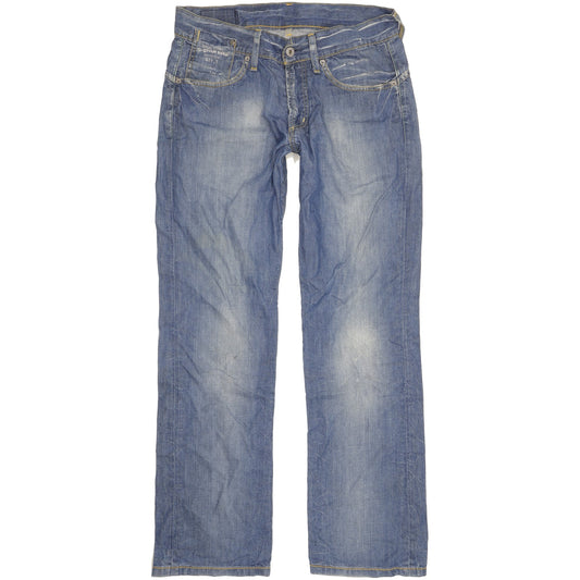 G-Star S.C. Ruger Men Blue Straight Regular Jeans W33 L32