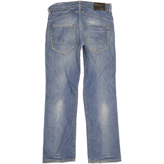 G-Star S.C. Ruger Men Blue Straight Regular Jeans W33 L32