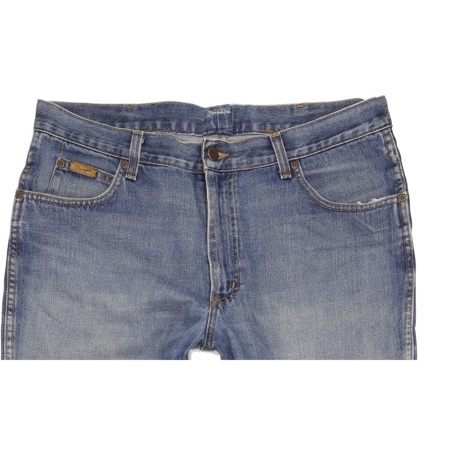 Wrangler Comfort Men Blue Straight Regular Jeans W36 L32