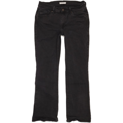 Levi's Women Black Bootcut Classic Stretch Jeans W32 L31