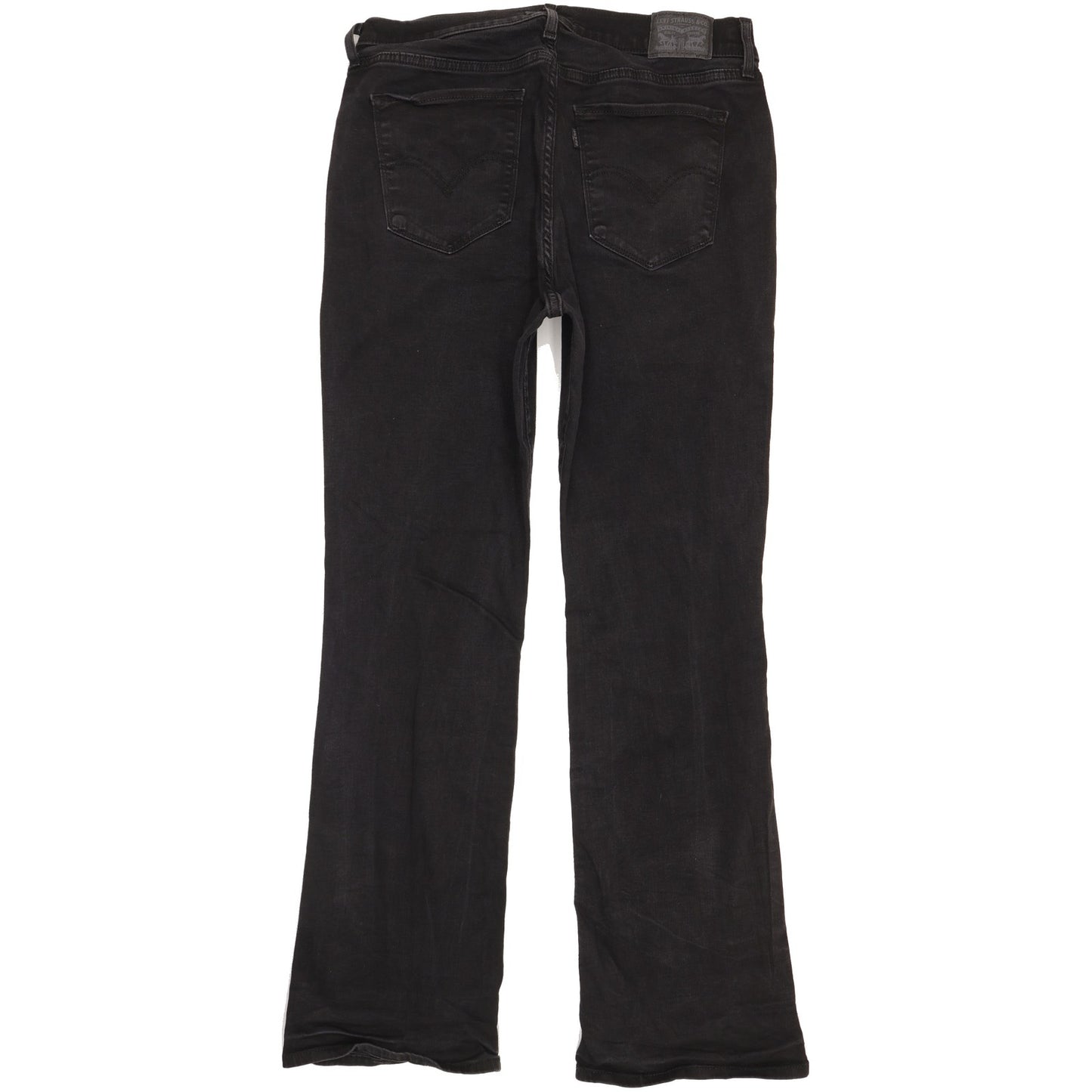 Levi's Women Black Bootcut Classic Stretch Jeans W32 L31