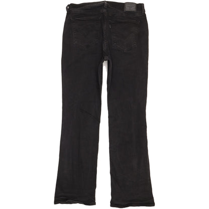 Levi's Women Black Bootcut Classic Stretch Jeans W32 L31