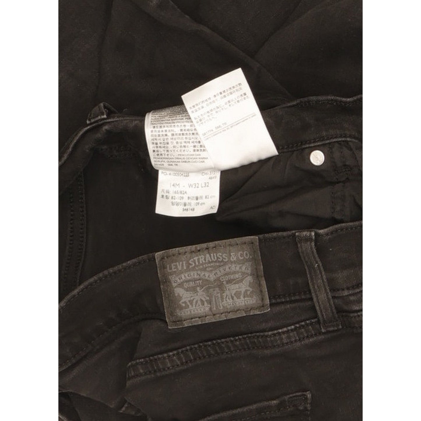 Levi's Women Black Bootcut Classic Stretch Jeans W32 L31