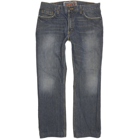 Levi's 527 Men Blue Straight Regular Jeans W36 L30