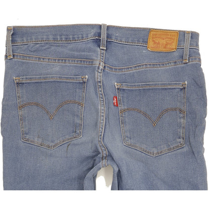 Levi's 312 Shaping Women Blue Straight Slim Stretch Jeans W29 L27