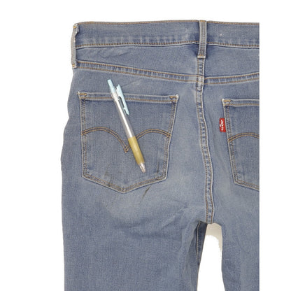 Levi's 312 Shaping Women Blue Straight Slim Stretch Jeans W29 L27