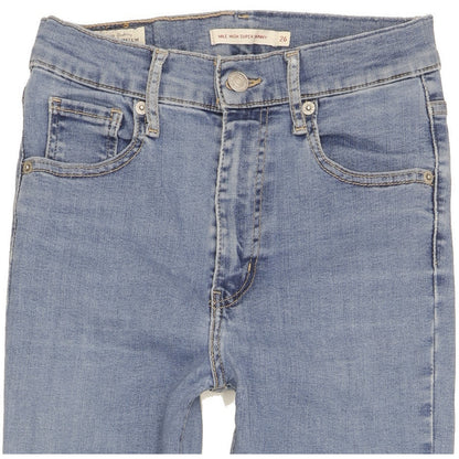 Levi's Mile Women Blue Skinny Slim Stretch Jeans W26 L28