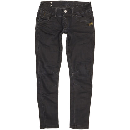 G-Star Fender Women Black Skinny Slim Stretch Jeans W29 L29