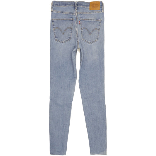 Levi's Mile Blue Skinny Slim Stretch Jeans High Waisted W27 L29