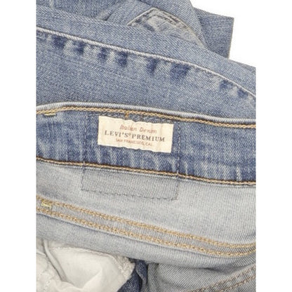 Levi's Mile Blue Skinny Slim Stretch Jeans High Waisted W27 L29