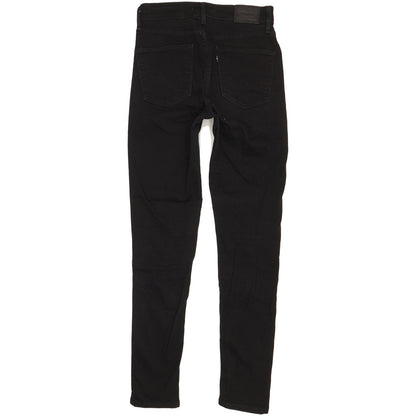 Levi's 721 Women Black Skinny Slim Stretch Jeans W27 L29