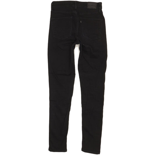 Levi's 721 Women Black Skinny Slim Stretch Jeans W27 L29