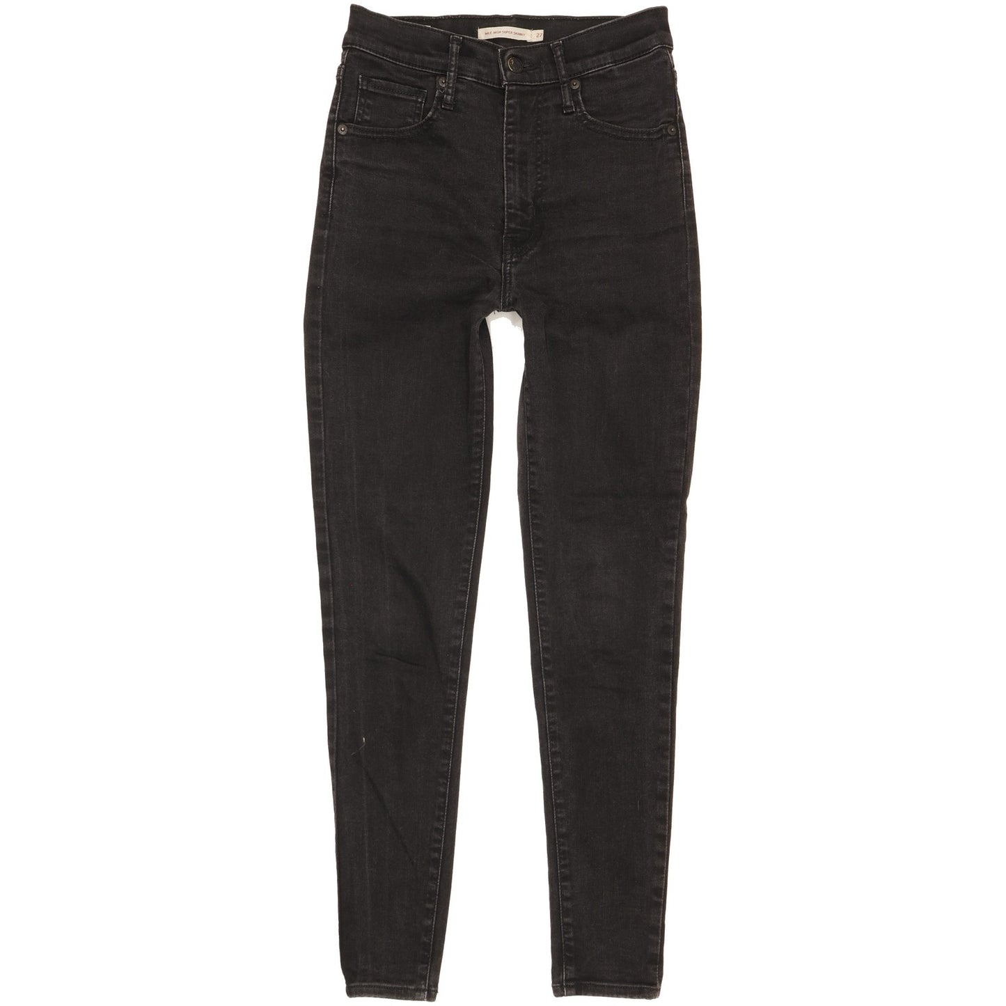 Levi's Mile Women Black Skinny Slim Stretch Jeans W27 L28