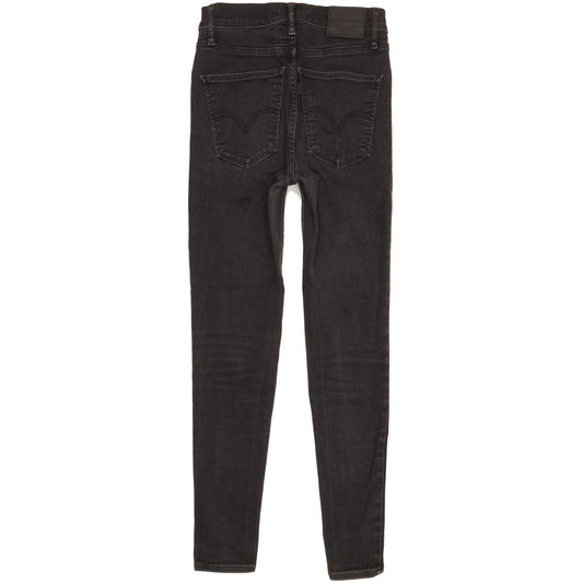 Levi's Mile Women Black Skinny Slim Stretch Jeans W27 L28