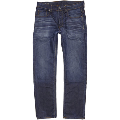 G-Star 3301 Men Blue Straight Regular Jeans W33 L33