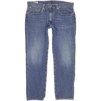 Levi's 502 Men Blue Tapered Regular Stretch Jeans W34 L29