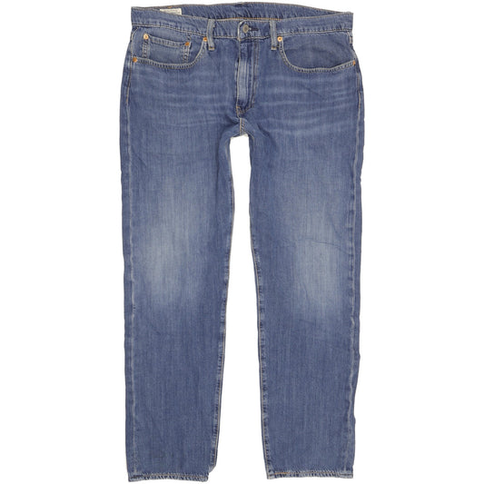 Levi's 502 Men Blue Tapered Regular Stretch Jeans W34 L29