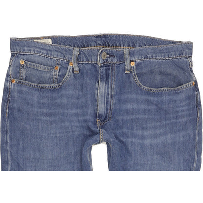Levi's 502 Men Blue Tapered Regular Stretch Jeans W34 L29