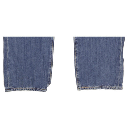 Levi's 502 Men Blue Tapered Regular Stretch Jeans W34 L29
