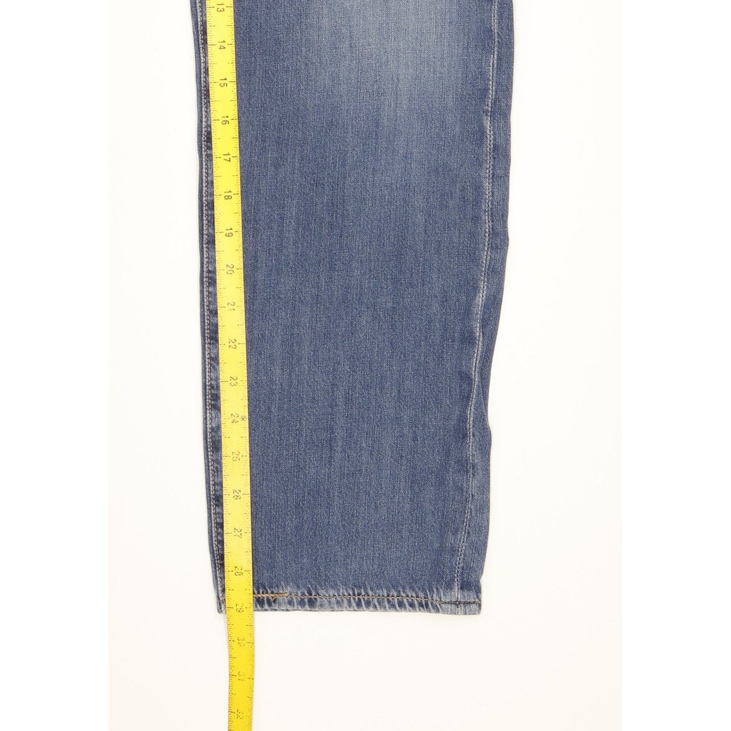 Levi's 502 Men Blue Tapered Regular Stretch Jeans W34 L29
