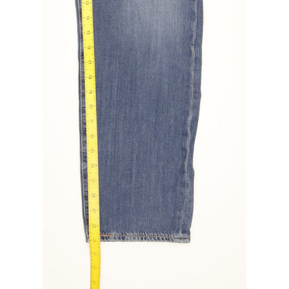 Levi's 502 Men Blue Tapered Regular Stretch Jeans W34 L29