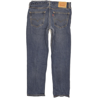 Levi's 511 Men Blue Straight Slim Jeans W34 L27