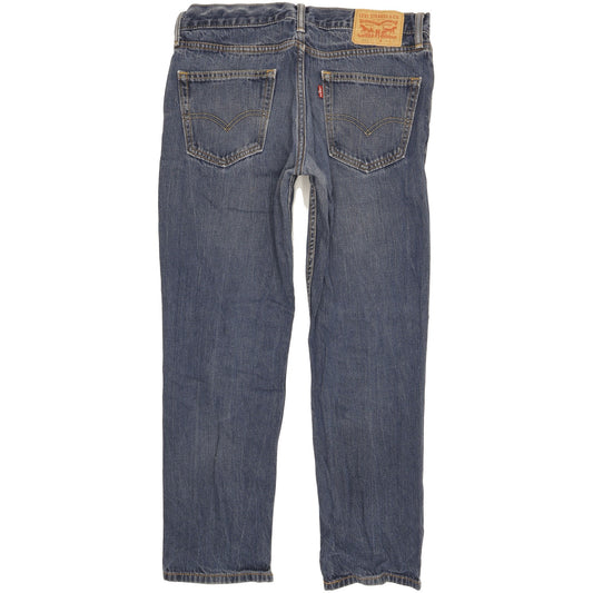 Levi's 511 Men Blue Straight Slim Jeans W34 L27