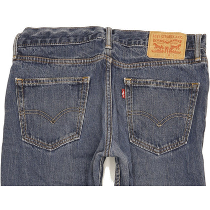 Levi's 511 Men Blue Straight Slim Jeans W34 L27