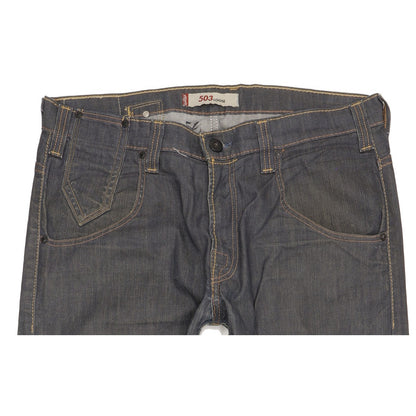 Levi's 503 Men Blue Straight Loose Stretch Jeans W33 L32
