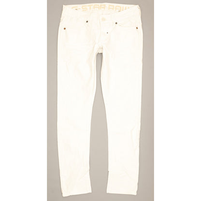 G-Star Corvet Women White Skinny Slim Stretch Jeans W31 L30