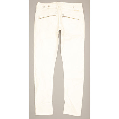 G-Star Corvet Women White Skinny Slim Stretch Jeans W31 L30