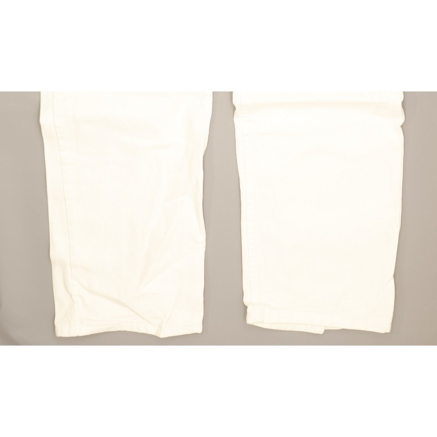 Lee Brooklyn Men White Straight Regular Jeans W38 L34