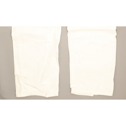 Lee Brooklyn Men White Straight Regular Jeans W38 L34