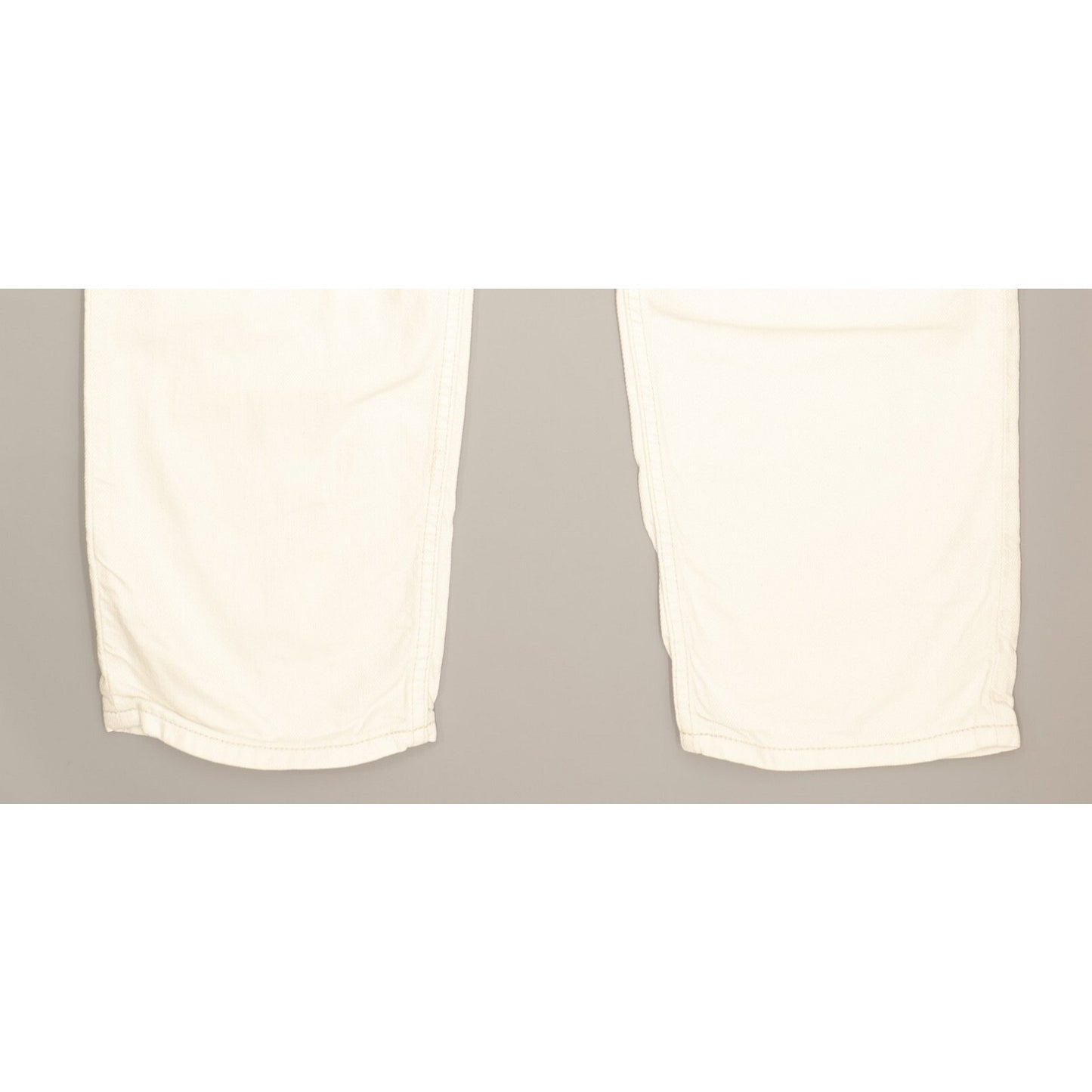 Lee Men White Straight Regular Jeans W34 L28